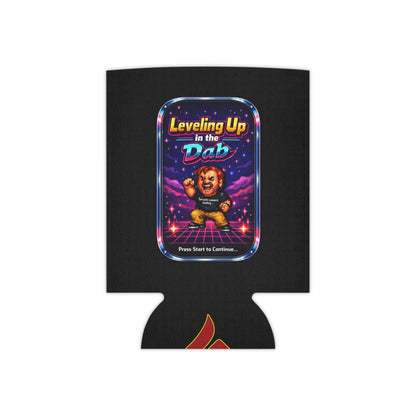 Leveling Up in the Dab Retro  Drink Koozie