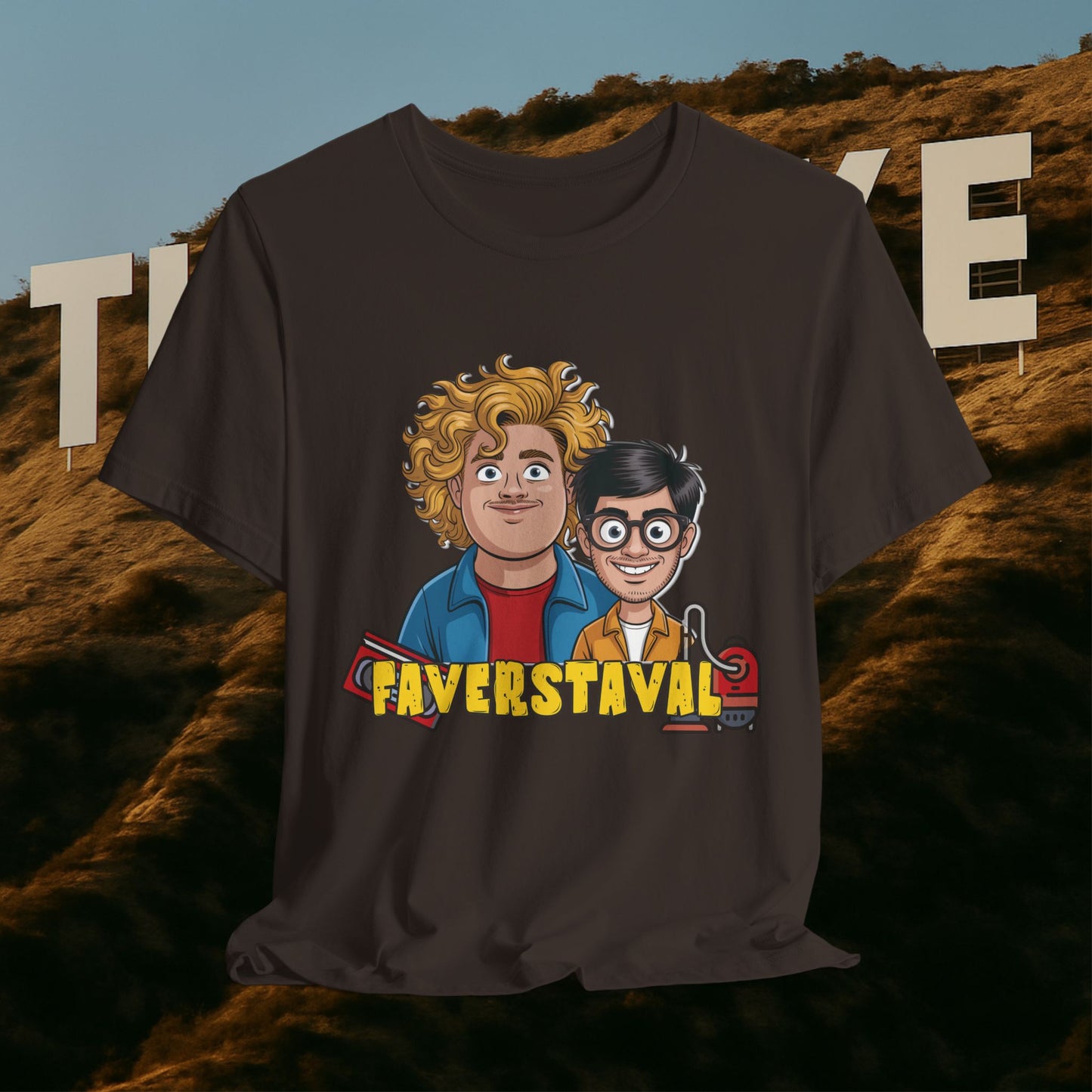 “FAVERSTAVAL Tee – The Shuli Network x Marshall Studios Forever Crossover Event”