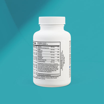DirkX Brain Support Complex: Unlock Your Mental Edge, Elevate Your Focus! (60 Capsules)