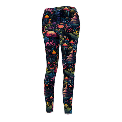 Fairy Tale Magical Forest Women's Cut & Sew Casual Leggings (AOP)
