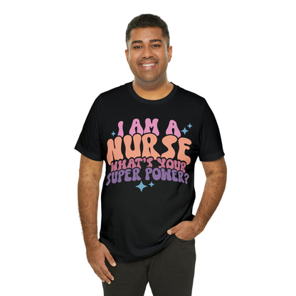 Comfy and Stylish Bella+Canva 3001 Nurse T-Shirt: Perfect Gift for Professionals & Nursing Students, Soft Fabric, Various Sizes Available