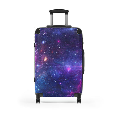 Purple Beyond the Stars Outer Space Out of this World Suitcase