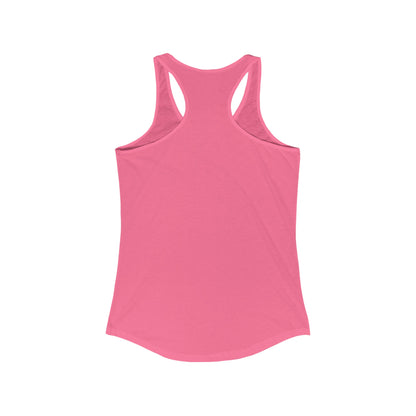 Froggy Indifference: The Chic Racerback Statement Women's Ideal Racerback Tank