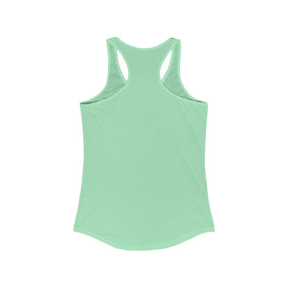Froggy Indifference: The Chic Racerback Statement Women's Ideal Racerback Tank