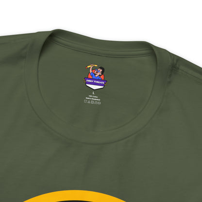 Jurassic Bark Bernese Mountain Dog, Custom/ Unisex Jersey Short Sleeve Tee