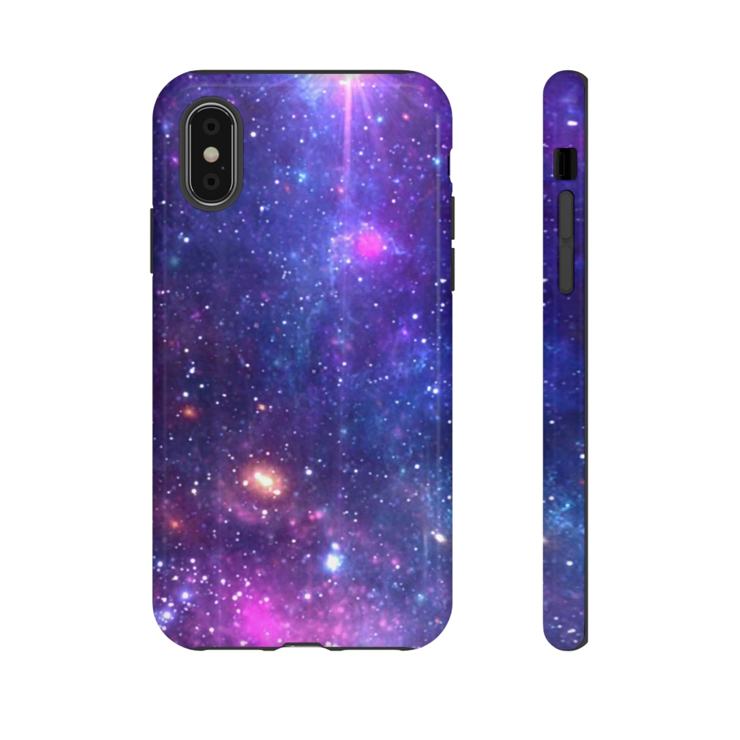 Purple Beyond the Stars Outer Space Out of this World Tough Cases (iPhone, Google, Samsung)