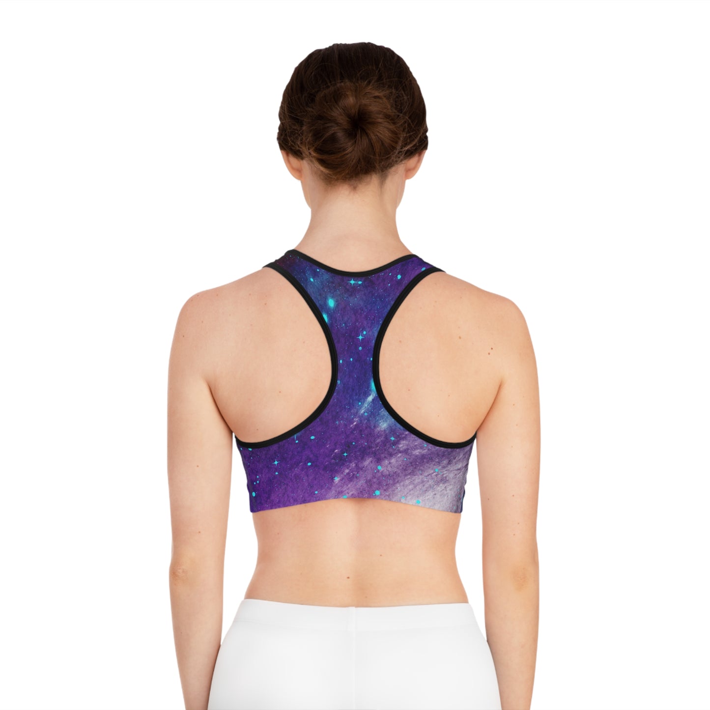 Outer Space Out of this World Sports Bra (AOP)