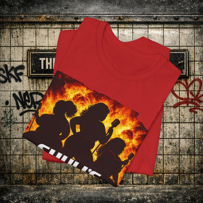 Shuli’s Angels: Operation Laugh & Disorder Graphic Tee — Retro Silhouette Vibe Shirt