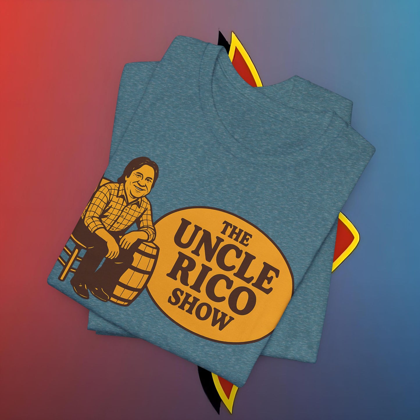 Uncle Rico Show Tee, Retro T-Shirt for Fans, Vintage Style Apparel, Movie Merchandise, Gift for Him/Her