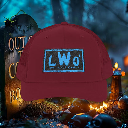 Elite Embroidered LWO Logo Levy World Order Snapback: Wear the Revolution!