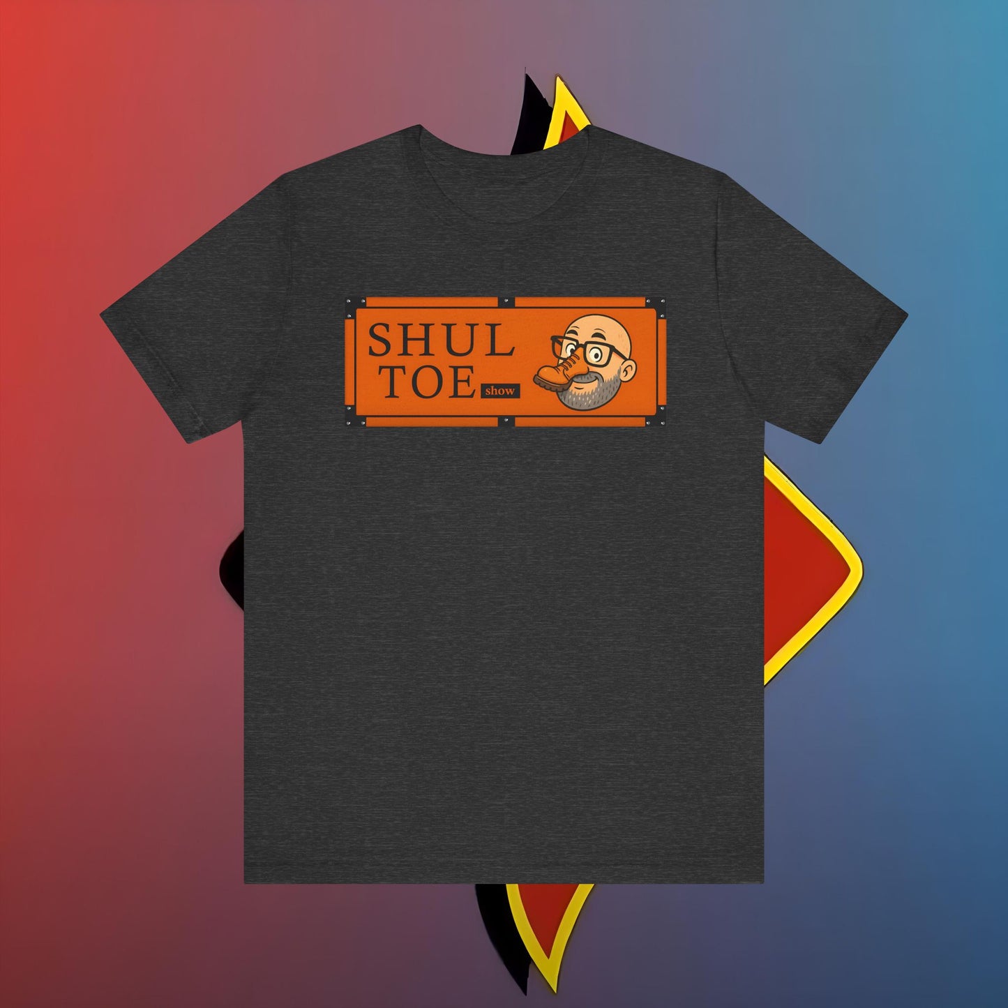 🧦 SHUL TOE Show Tee – Prestige Pipewear for Podcast Royalty