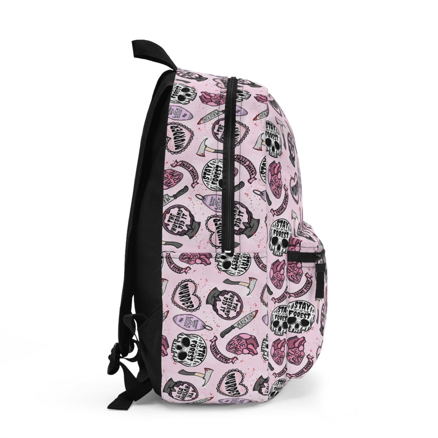 Mystery in Pink: A True Crime Backpack gifts for True Crime Enthusiasts