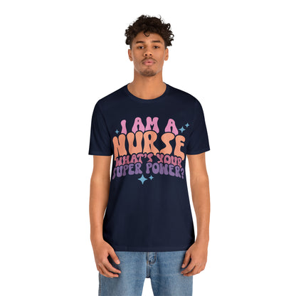 Comfy and Stylish Bella+Canva 3001 Nurse T-Shirt: Perfect Gift for Professionals & Nursing Students, Soft Fabric, Various Sizes Available