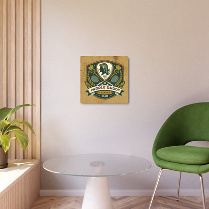 Paddle Daddy Country Club Metal Art Sign,For Walls That Deserve Membership, Wall Art, Man Cave Sign, Father's Day Decoration