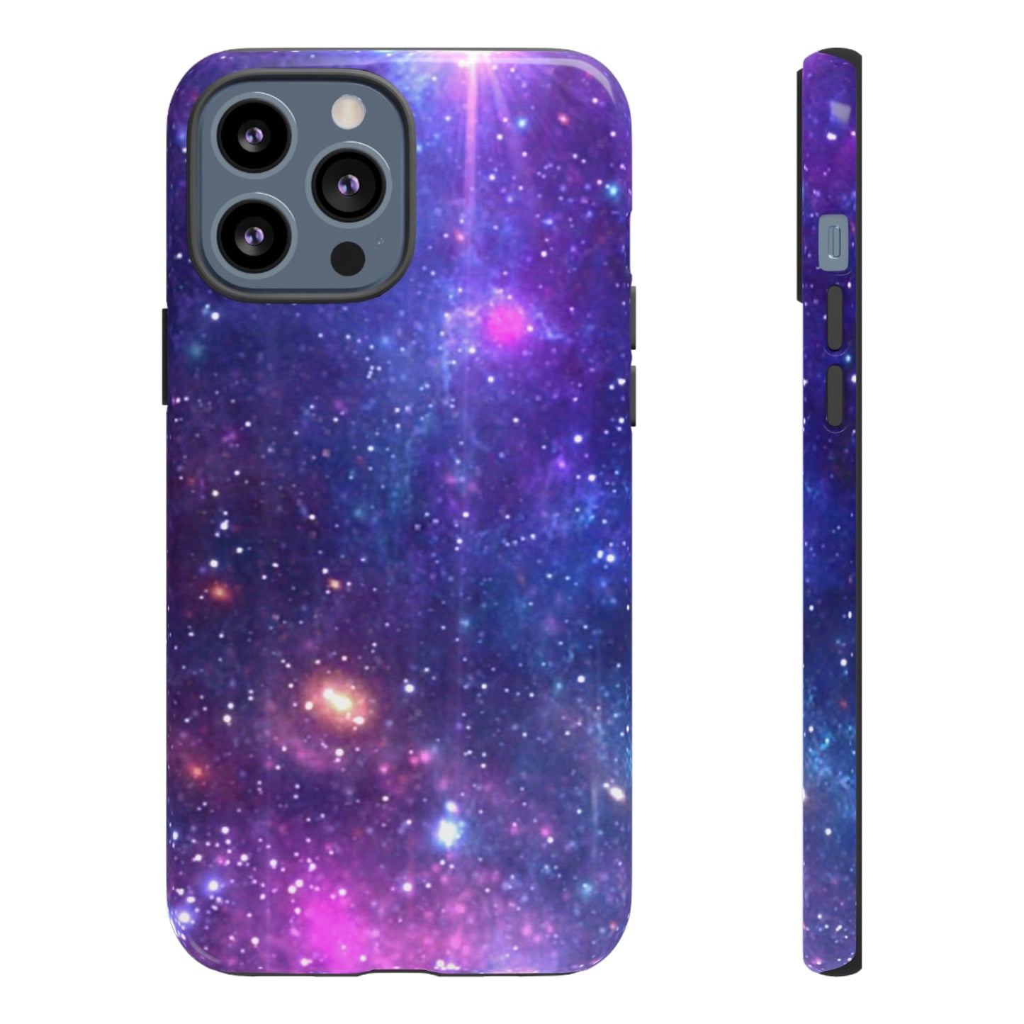 Purple Beyond the Stars Outer Space Out of this World Tough Cases (iPhone, Google, Samsung)