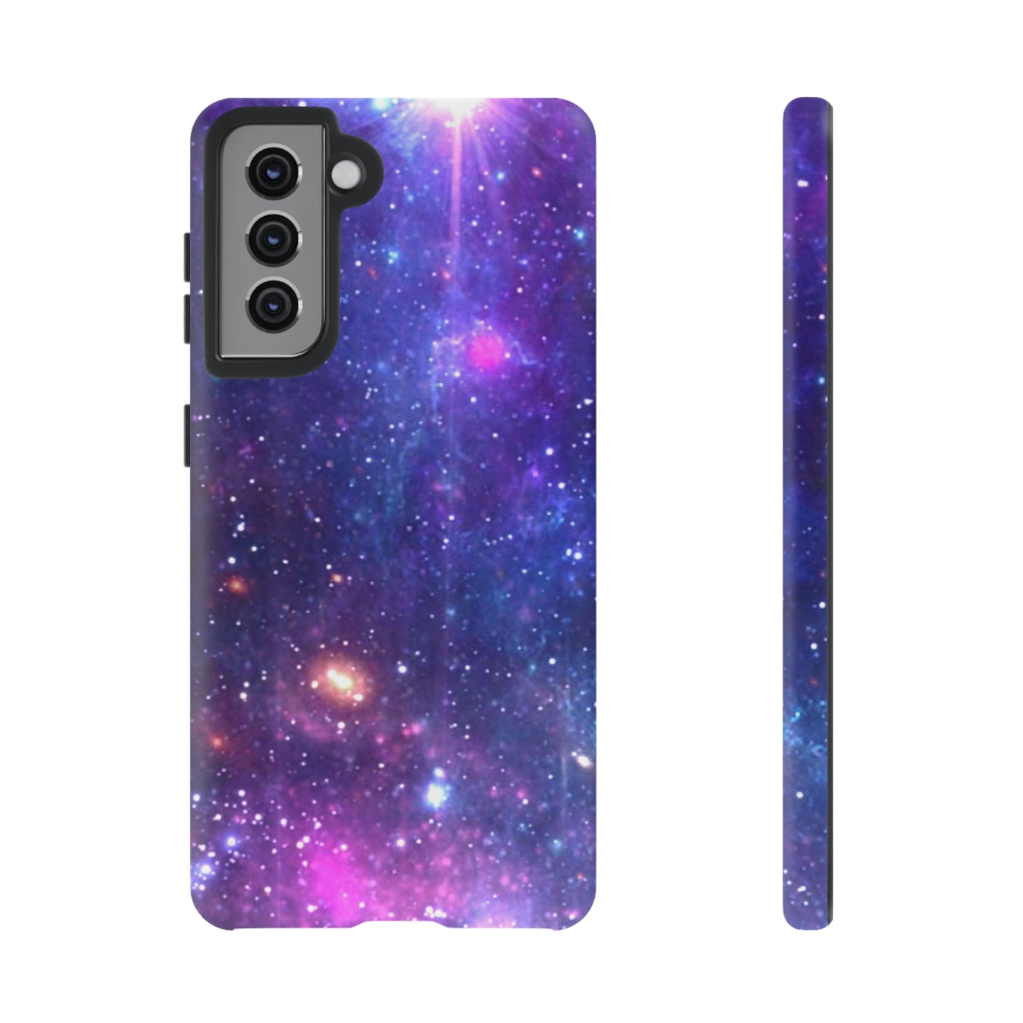 Purple Beyond the Stars Outer Space Out of this World Tough Cases (iPhone, Google, Samsung)