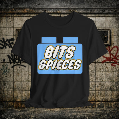 Bits & Pieces Graphic Tee One Size Fits All… Jokes?”