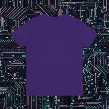 The Future is now Cyber Punk Guy Unisex Jersey Short Sleeve Tee
