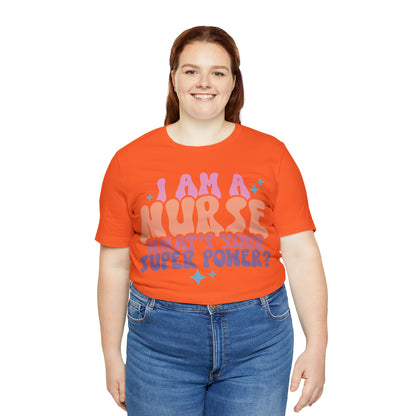 Comfy and Stylish Bella+Canva 3001 Nurse T-Shirt: Perfect Gift for Professionals & Nursing Students, Soft Fabric, Various Sizes Available