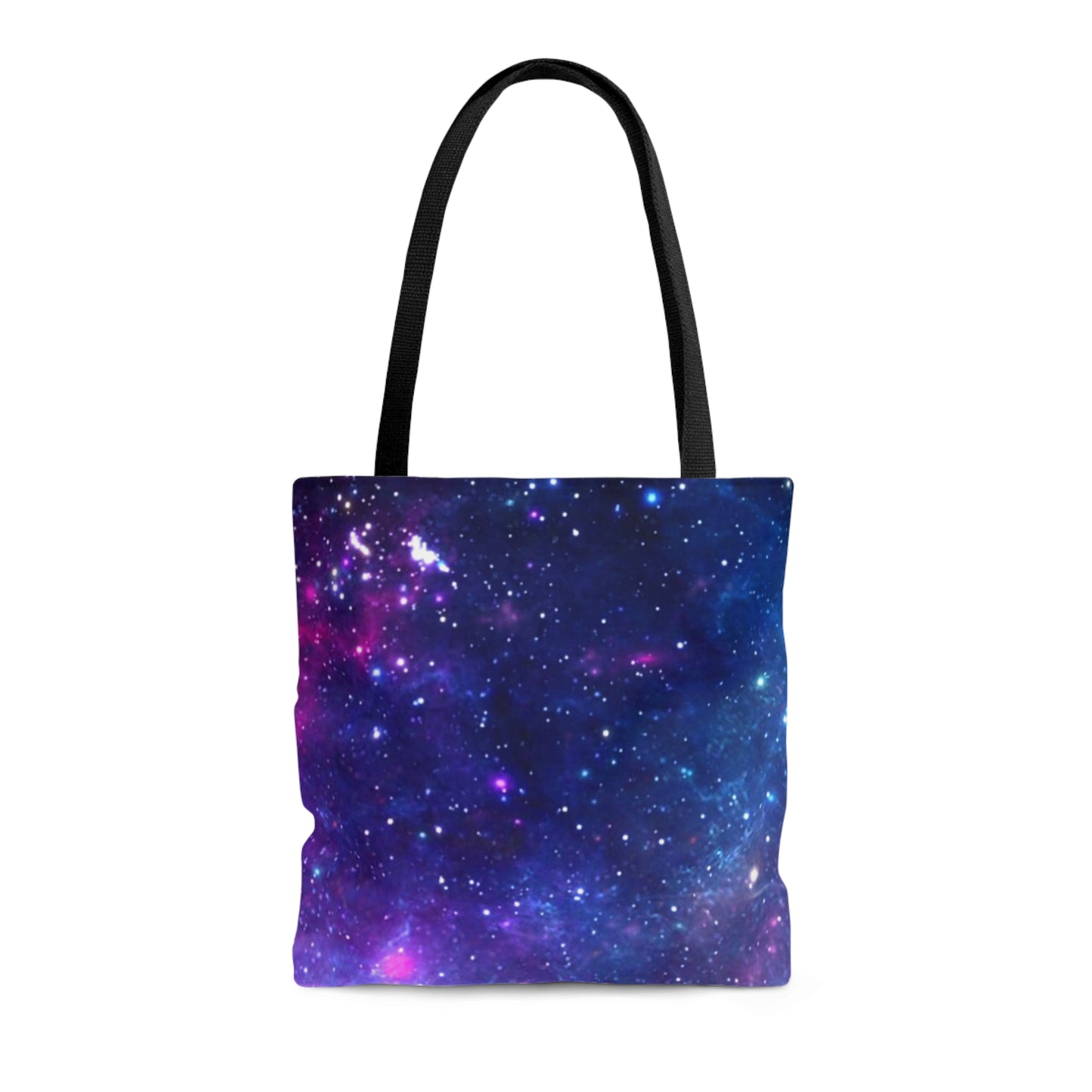 Purple Beyond the Stars Outer Space Out of this World Tote Bag (AOP)