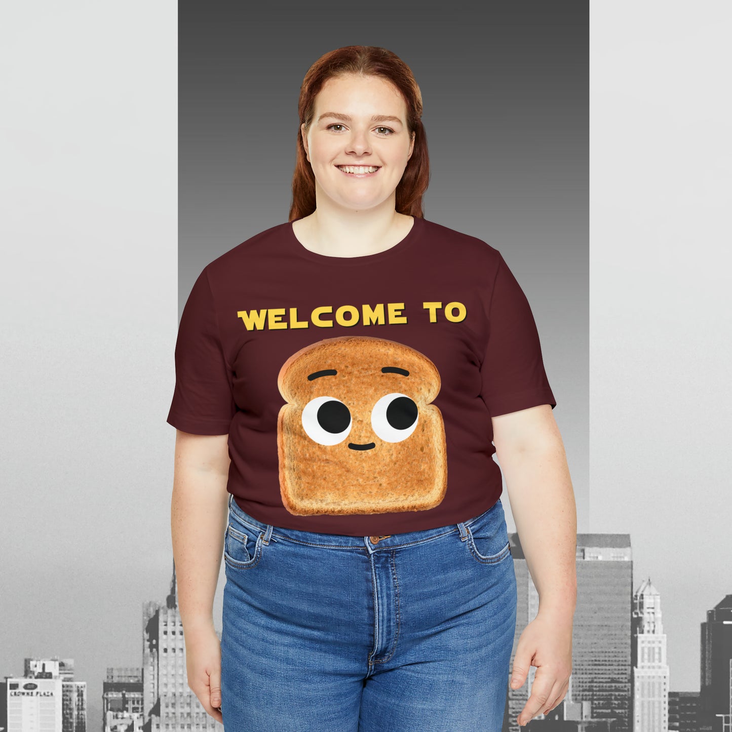 Welcome to the Darkside Unisex Jersey Short Sleeve Tee