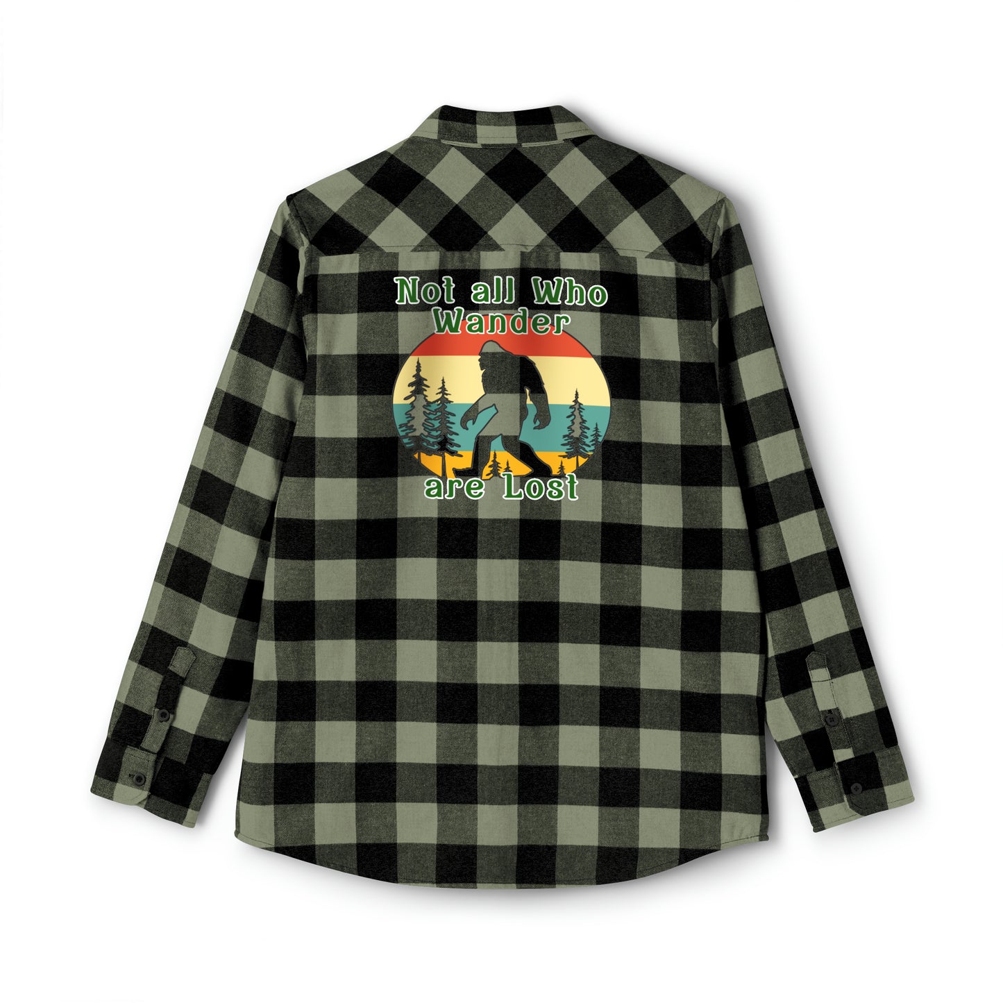 Bigfoot Unisex Flannel Shirt Unisex Squatch Seeker Style, Mysterious Forest Fashion, Yeti-Approved Apparel, Giggle-Inducing Bigfoot Wear.