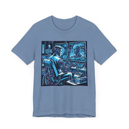 Tech-Inspired Graphic Tee, Vintage Gamer Shirt, Unisex Tee for Tech Lovers, Perfect Gift for Gamers, Retro Gaming Apparel