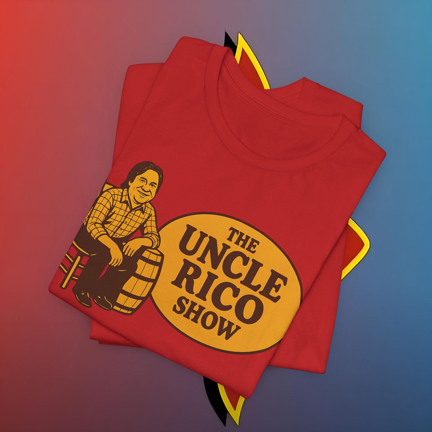 Uncle Rico Show Tee, Retro T-Shirt for Fans, Vintage Style Apparel, Movie Merchandise, Gift for Him/Her
