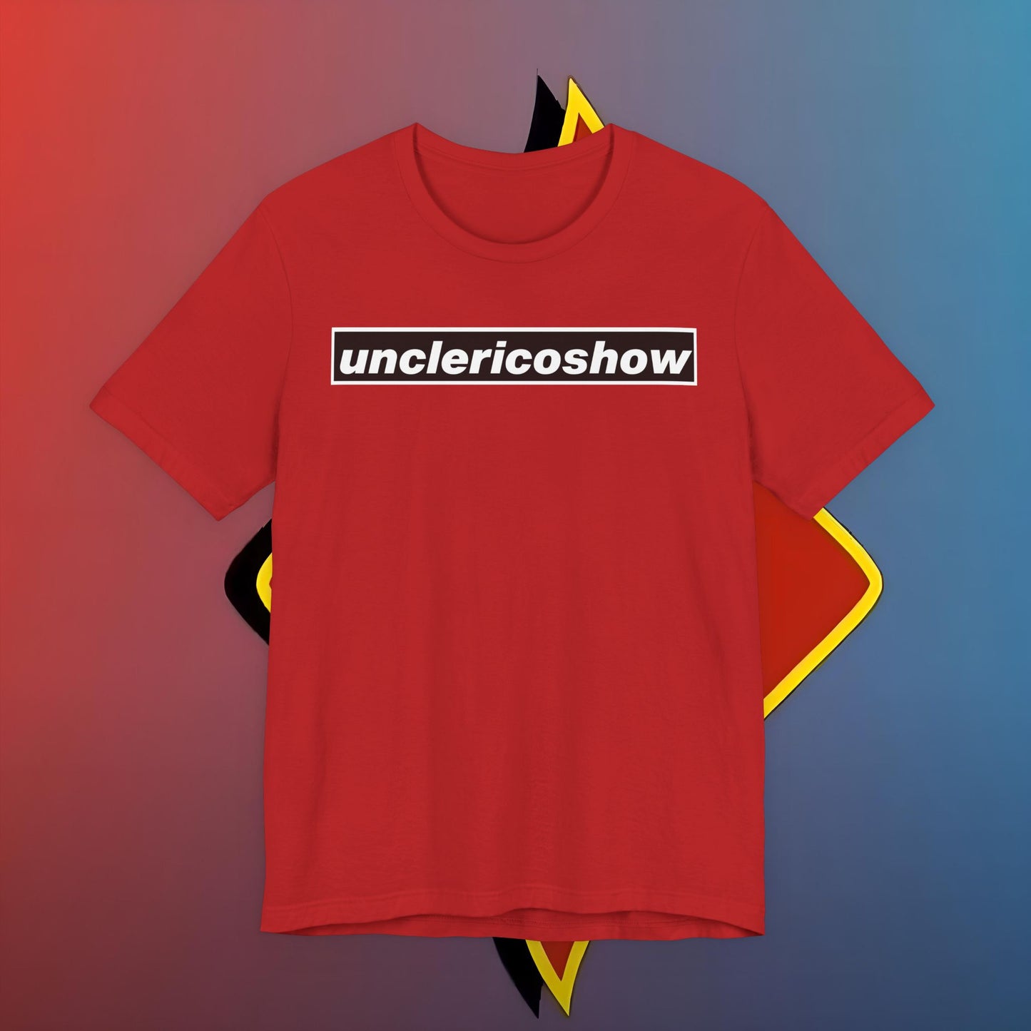 The Uncle Rico Show Tee – Broadcasting Buffoonery Since Whenever