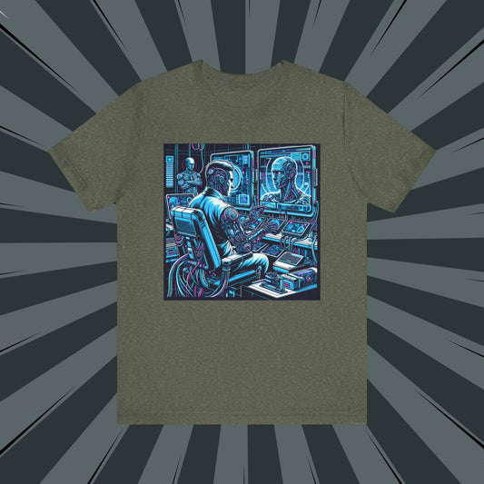 Tech-Inspired Graphic Tee, Vintage Gamer Shirt, Unisex Tee for Tech Lovers, Perfect Gift for Gamers, Retro Gaming Apparel