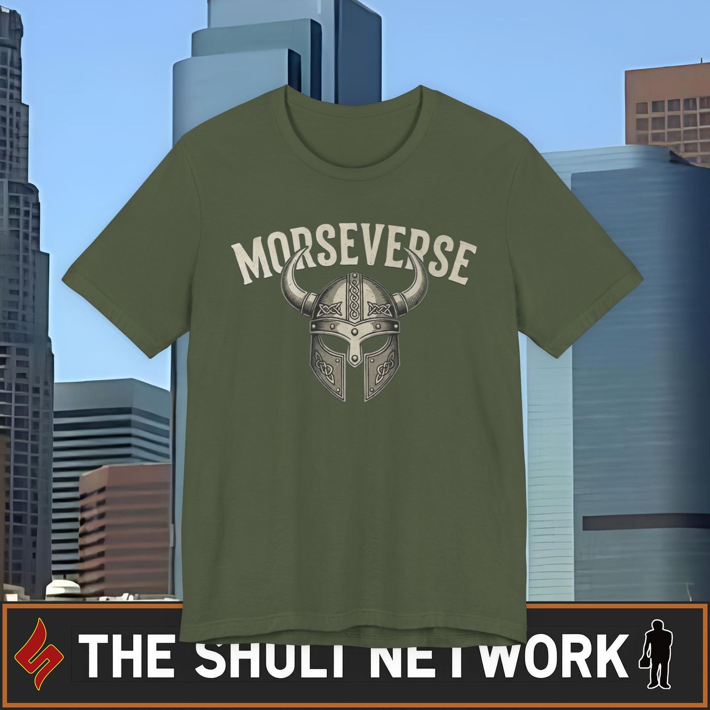 Morseverse Viking Helmet T‑Shirt