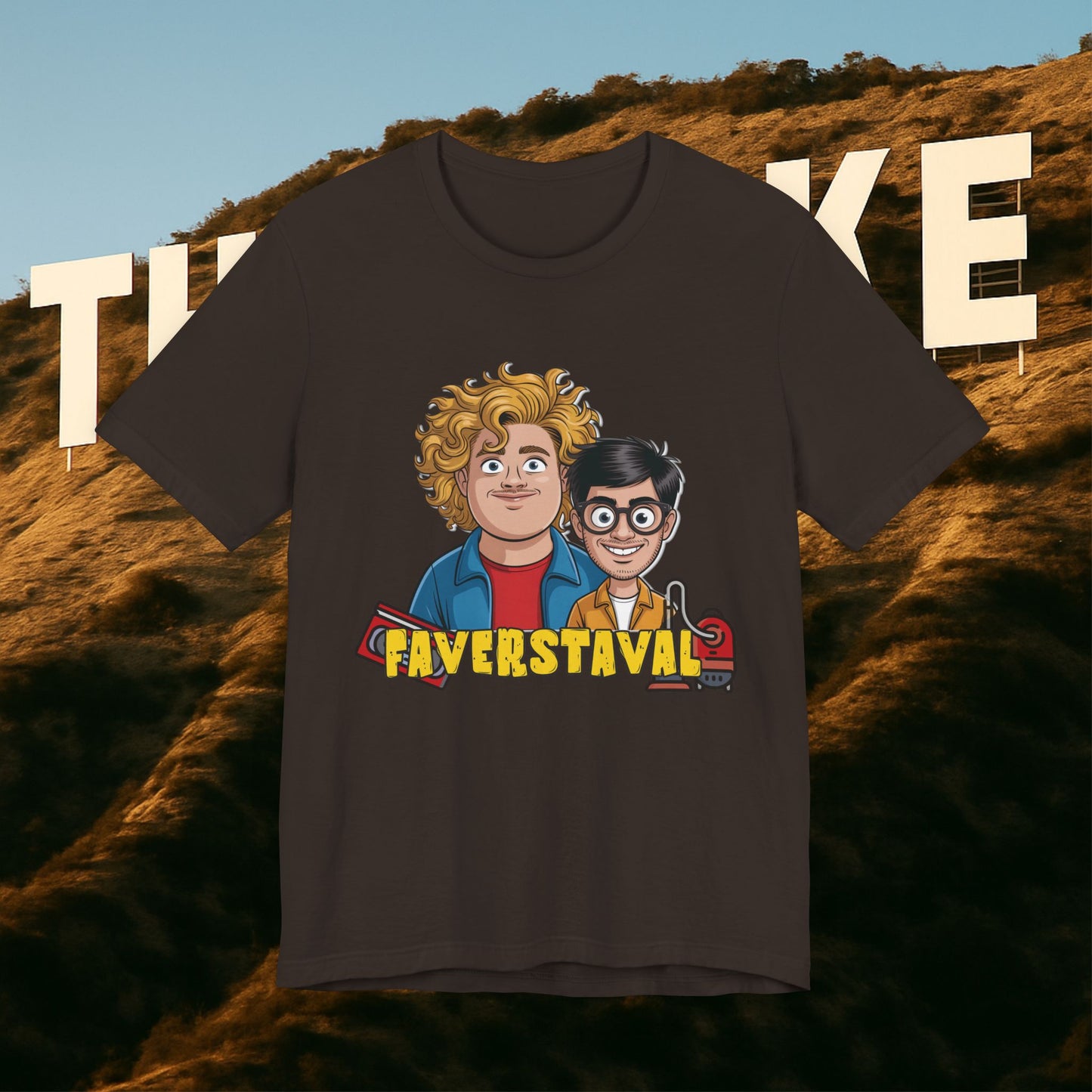 “FAVERSTAVAL Tee – The Shuli Network x Marshall Studios Forever Crossover Event”