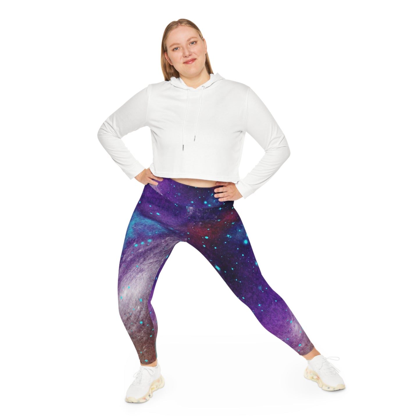 Outer Space Out of this WorldPlus Size Leggings (AOP)