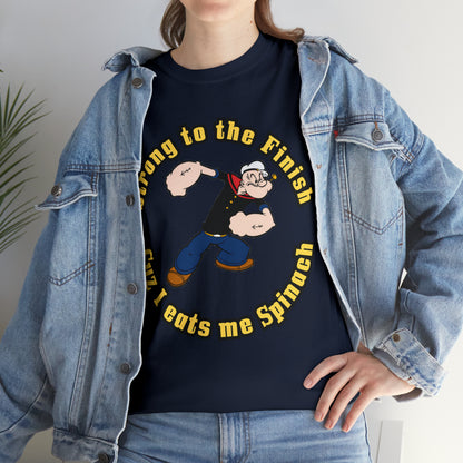 Popeyes Strong to The Finish Unisex Heavy Cotton Tee