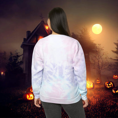 Ghouls just wanna have fun Halloween Retro Unisex Tie-Dye Sweatshirt