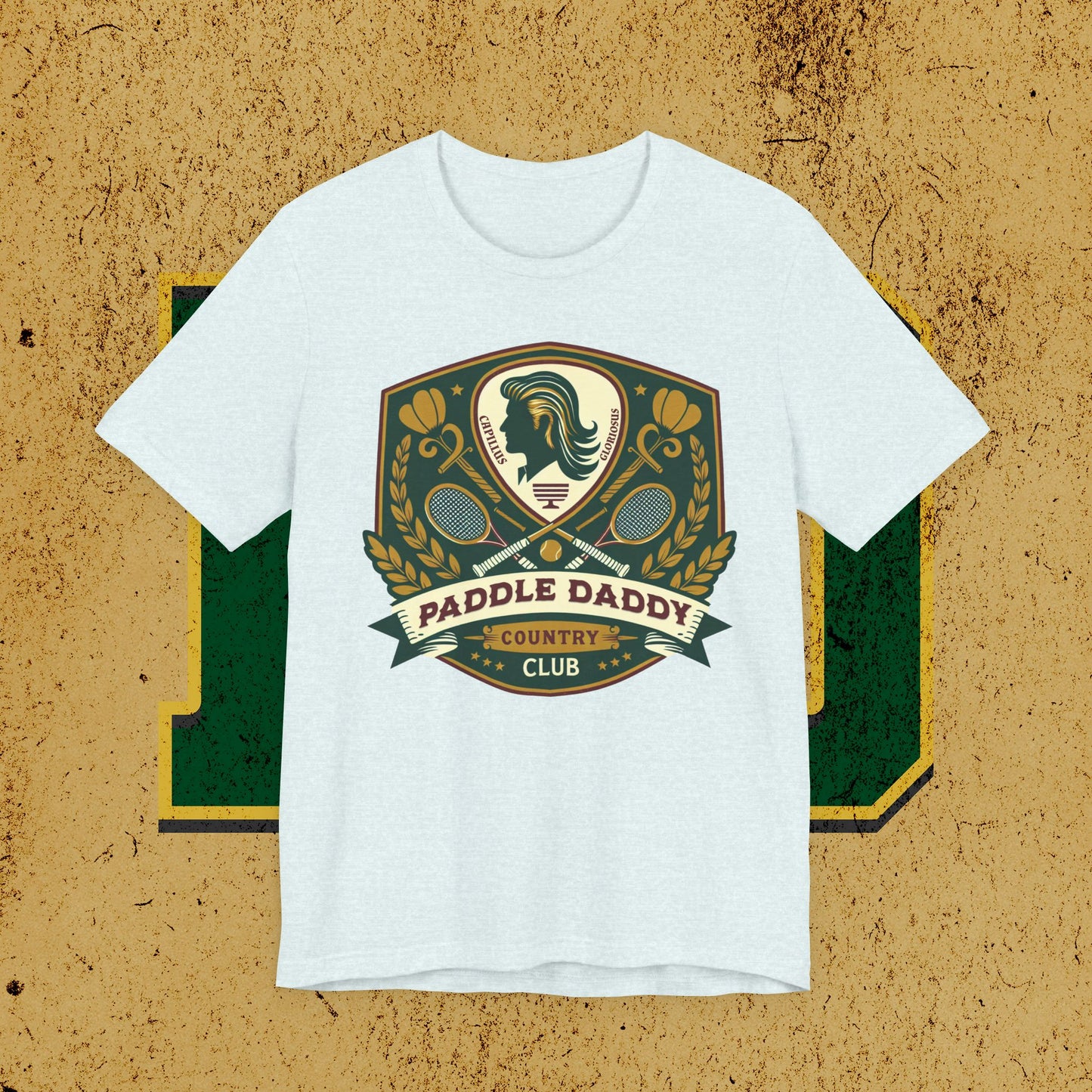 Paddle Daddy Country Club Tee  Where Prestige Meets Pickleball and Dad Jokes