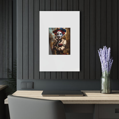 Hyper Realistic Steampunk Harley Quinn Acrylic Prints (French Cleat Hanging)