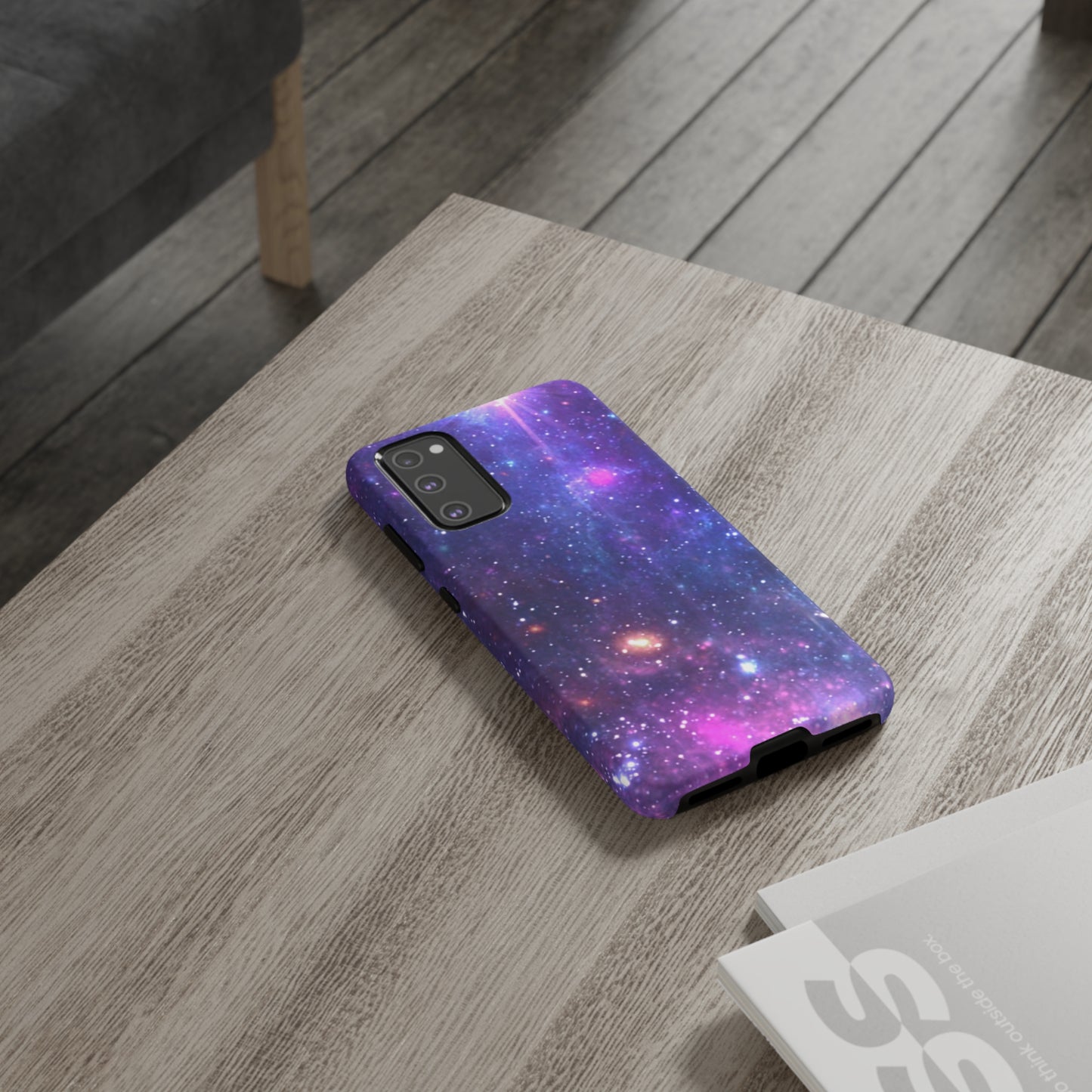 Purple Beyond the Stars Outer Space Out of this World Tough Cases (iPhone, Google, Samsung)