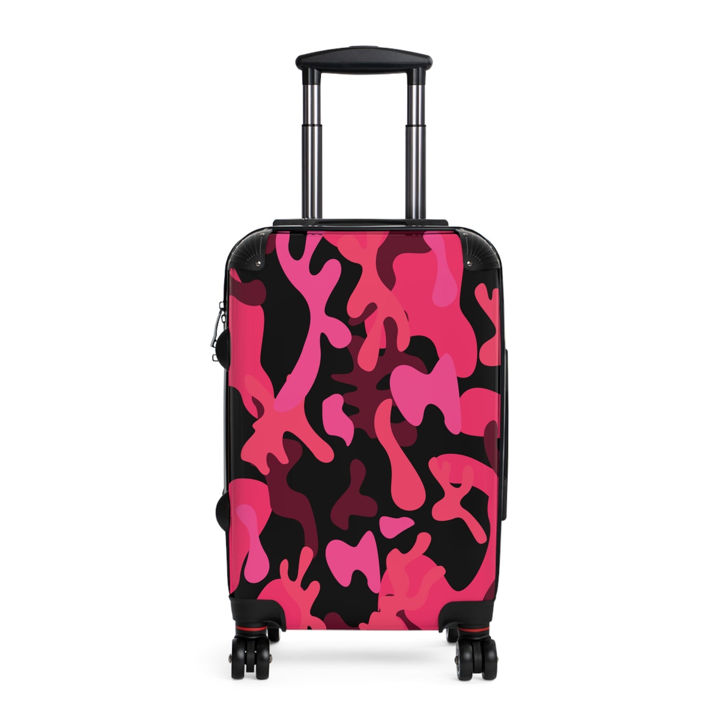 Colorful Pink Camo Suitcase