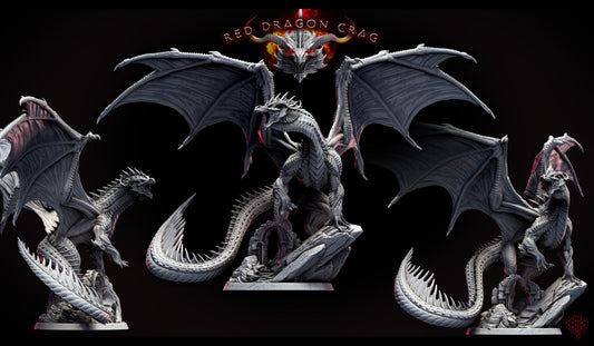 Adult Red Dragon Miniatures