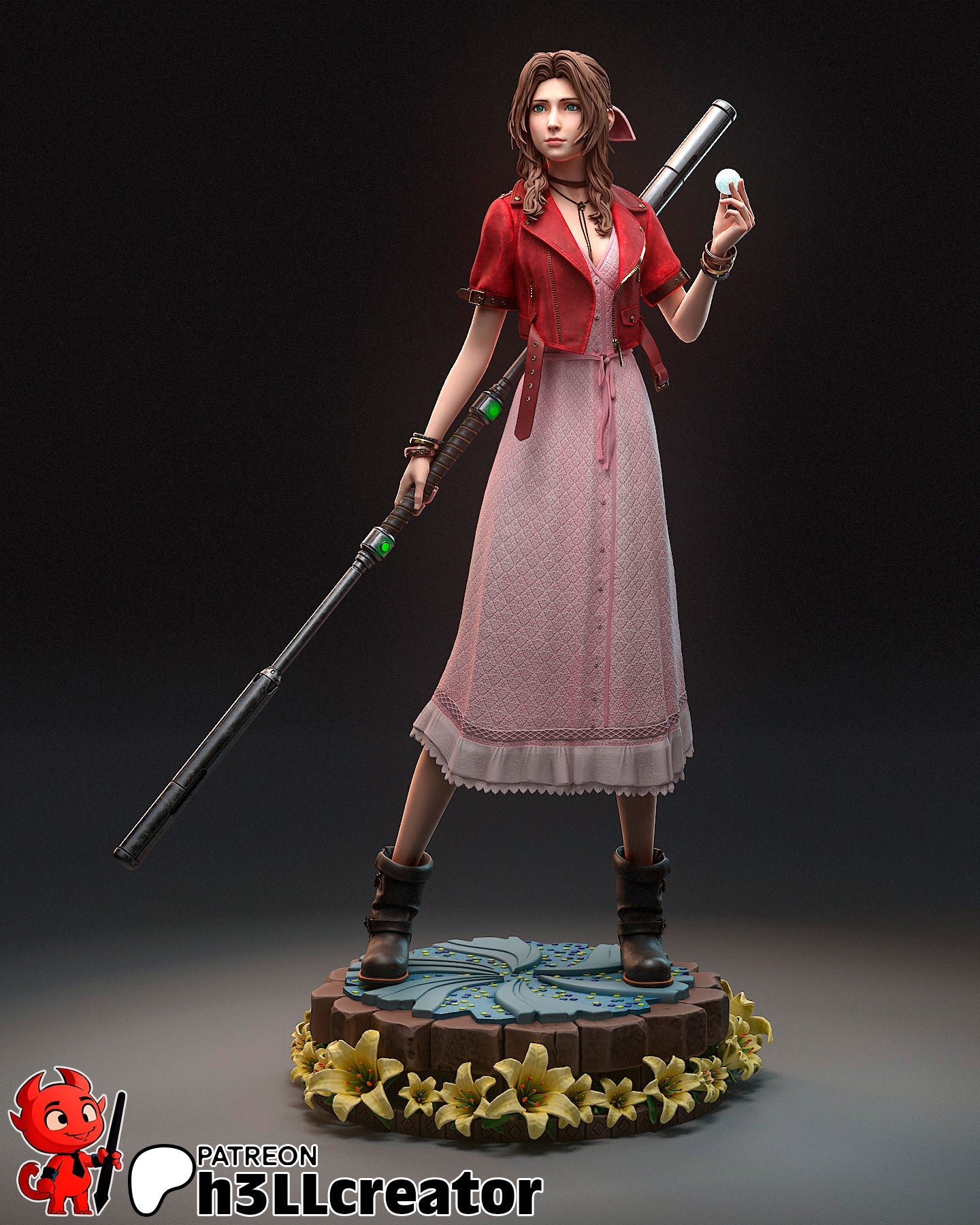 Aerith - Final Fantasy VII - 1:8 scale, Bust