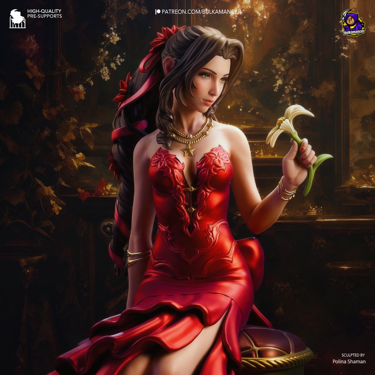 Aerith - Final Fantasy VII - 1:8 Scale
