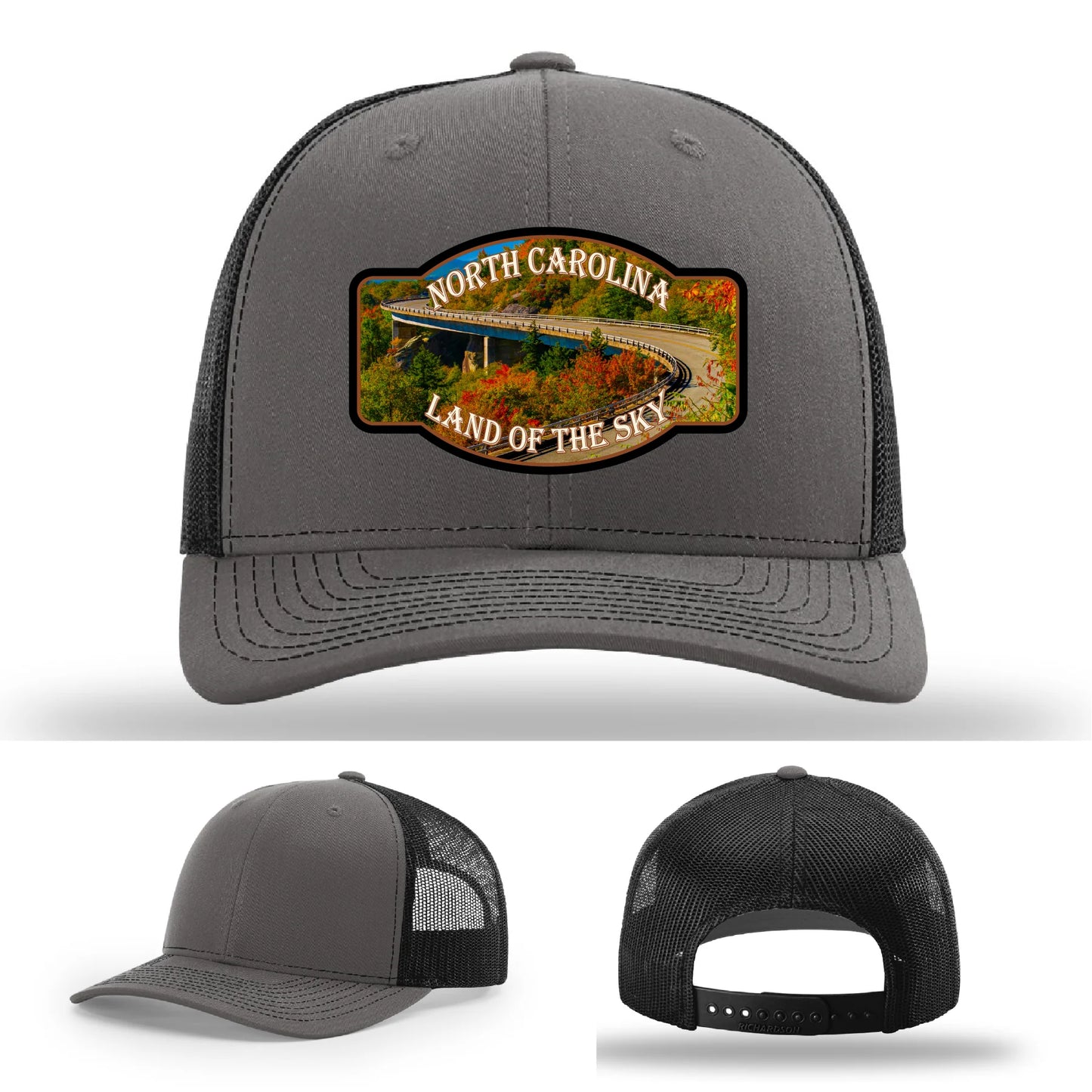Land of the Sky Leather Patch Hat