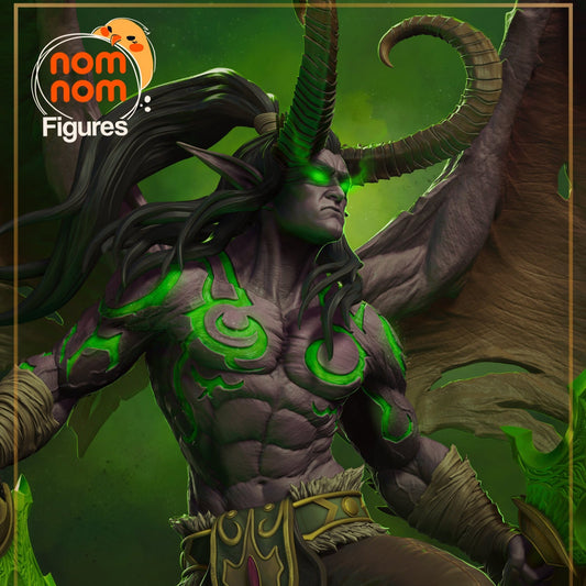 Illidan - Warcraft - 1:10 Scale, 75mm, Bust