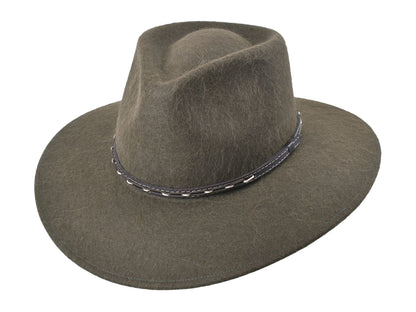 Outdoor Alpaca and Wool felt blend Hat Zabala