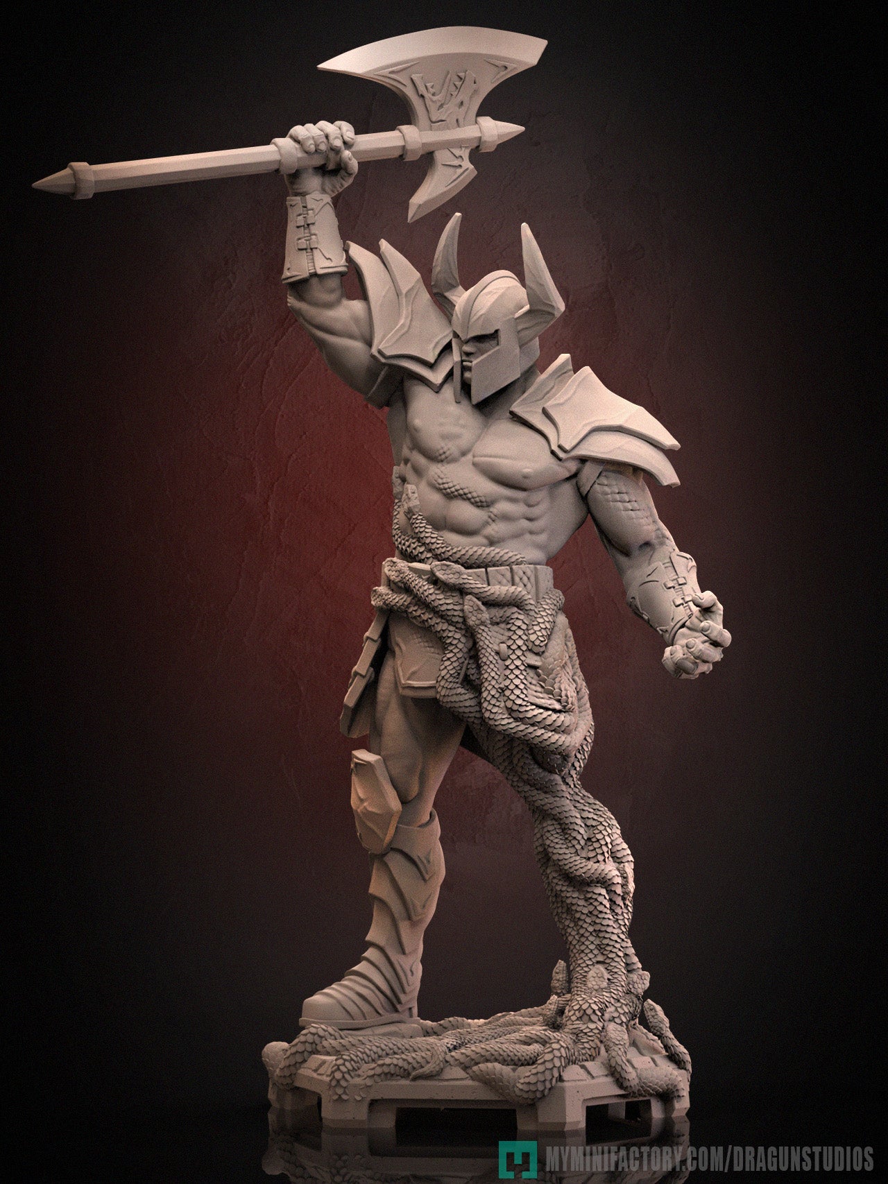 Death Adder - Golden Axe Inspired Miniature