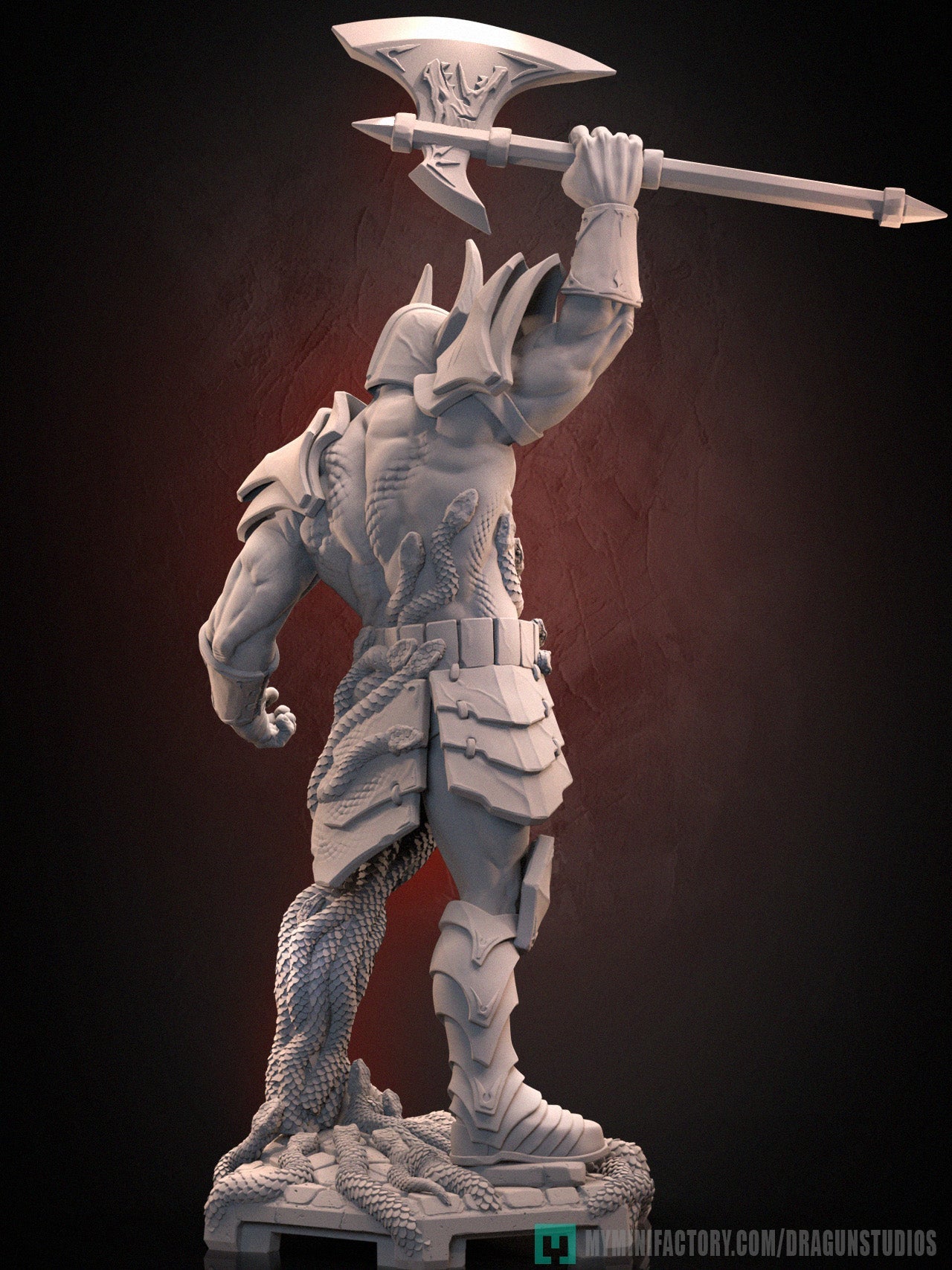 Death Adder - Golden Axe Inspired Miniature