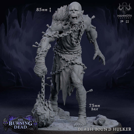 Death Bound Hulker – The Burning Dead Undead Giant Miniature