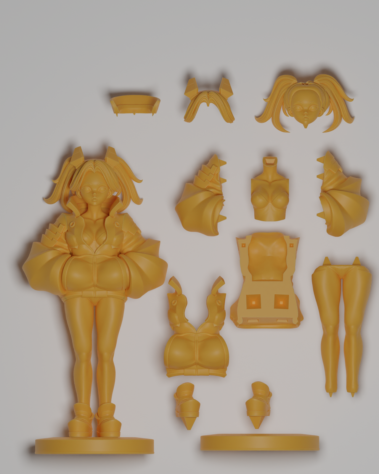 Rebecca Smasher - Cyberpunk: Edgerunners - 1:6 Scale