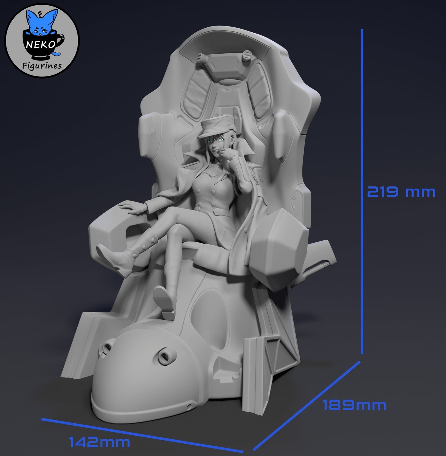 Zero-Two - Darling in the Franxx - 1:10 Scale